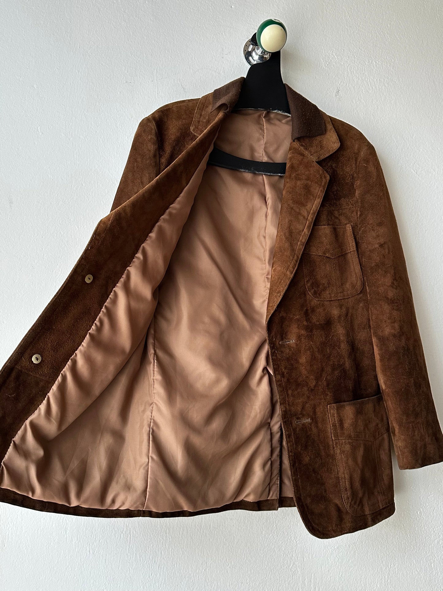 1970s Czechoslovakia Leather suède jacket