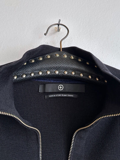 Stone Island Denims ストーンアイランド early 2000's 2006's Black wool jumper Vintage ヴィンテージ TOTO Praha Vintage clothing store Antique shop 古着屋 プラハ Prague アンティークストア