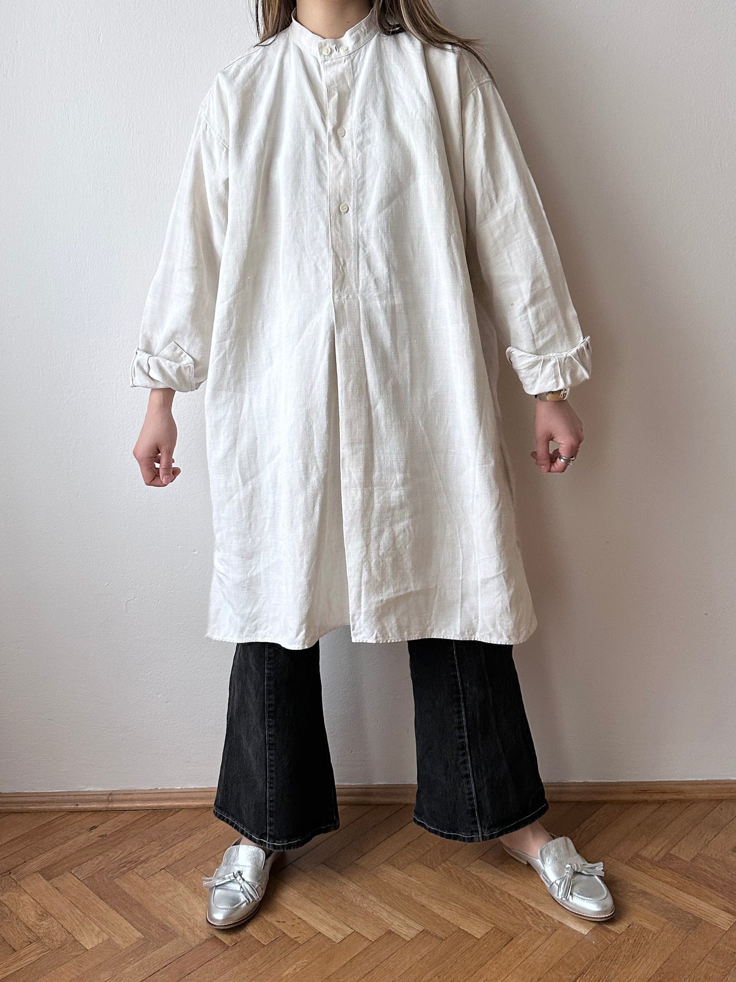 1900s farmer's linen shirt