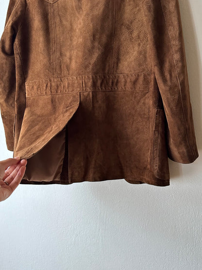 1970s Czechoslovakia Leather suède jacket