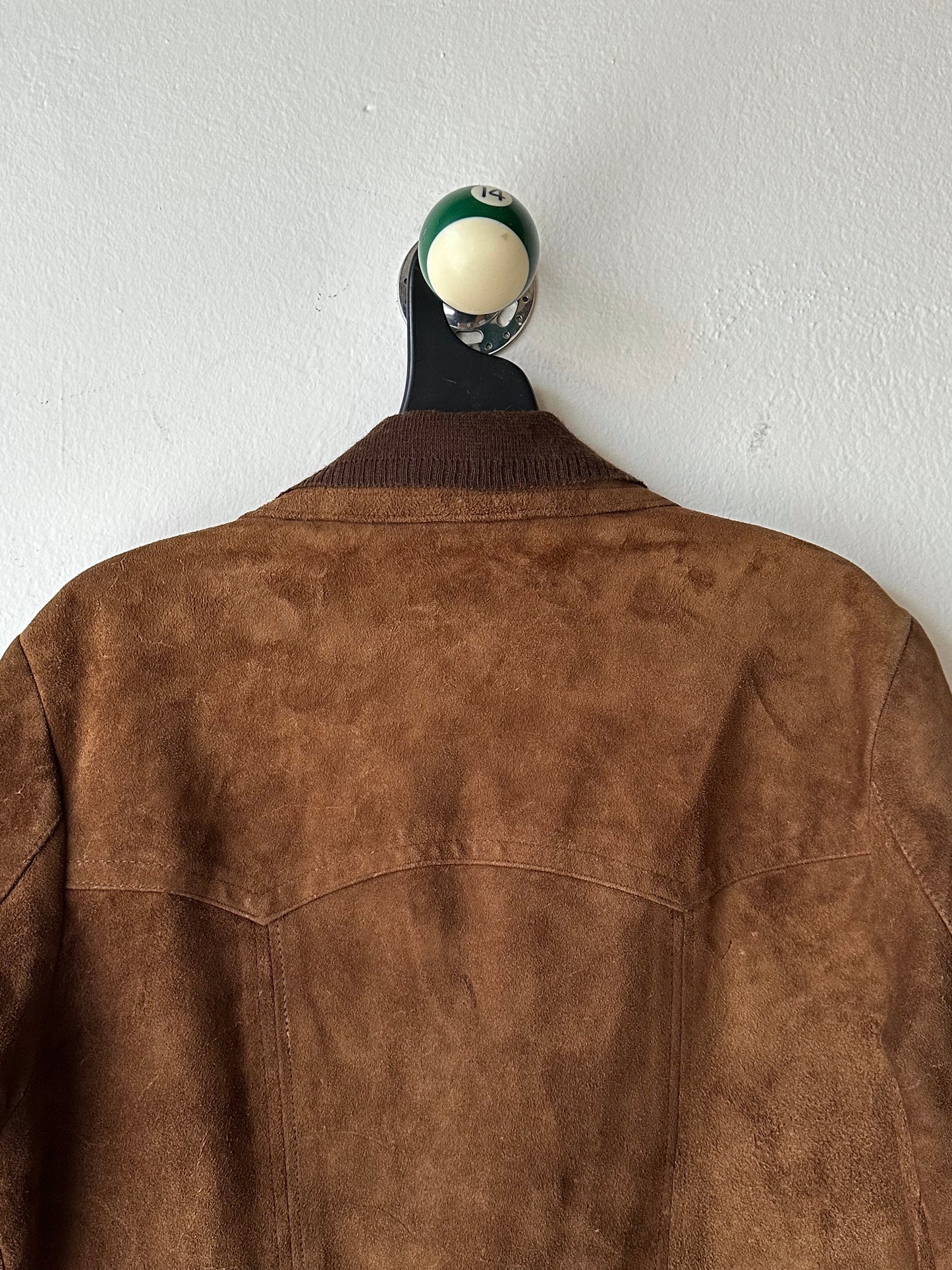1970s Czechoslovakia Leather suède jacket