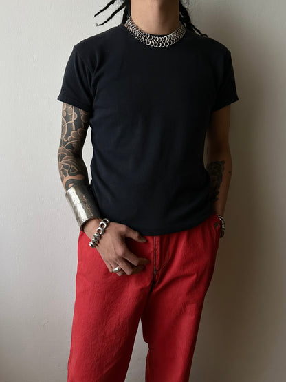 African silver armband