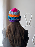 handmade beanie vivid