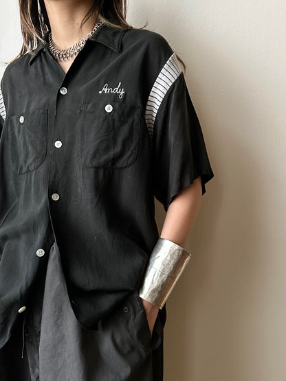 African silver armband