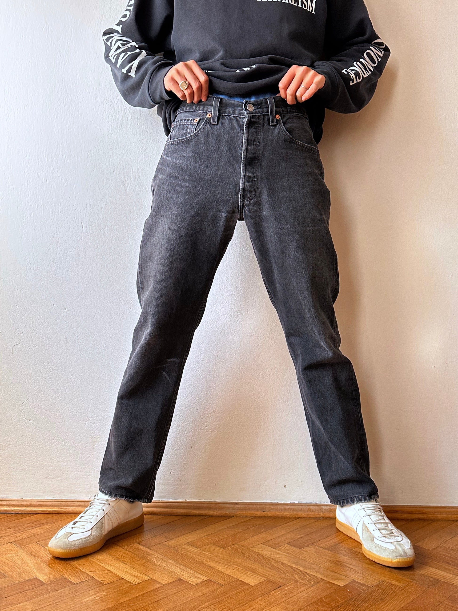 90s Levi's 501 USA 黒デニム リーバイス 90's 1990's 90年代 made in usa アメリカ製 アメリカ古着 vintage denim ヴィンデージデニム