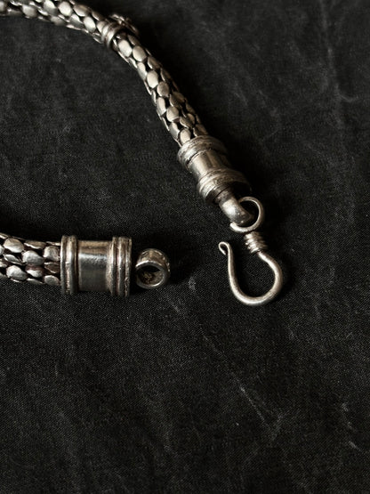 925 double serpent craft bracelet