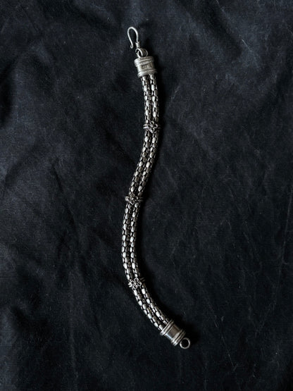 925 double serpent craft bracelet