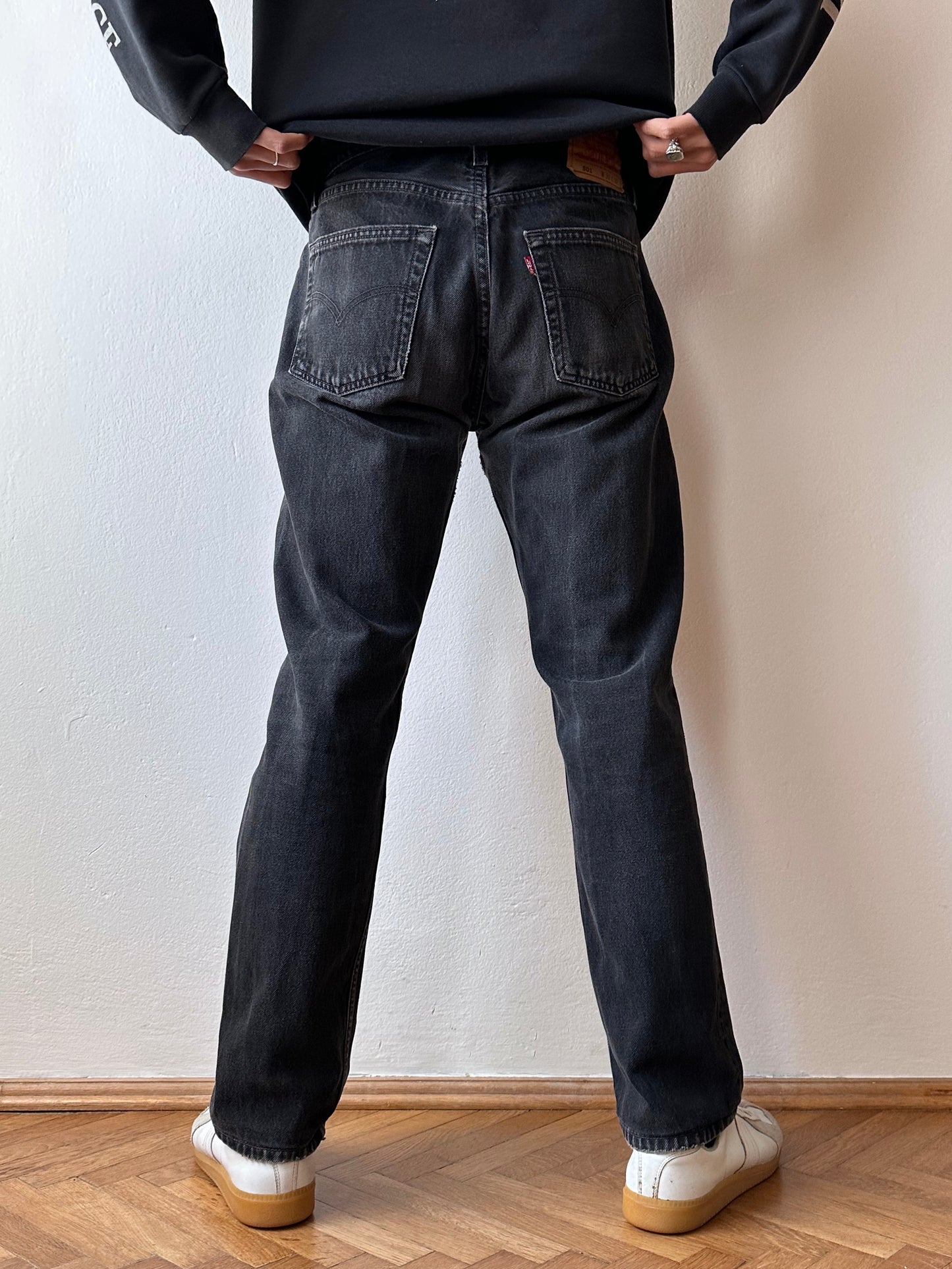 90s Levi's 501 USA 黒デニム リーバイス 90's 1990's 90年代 made in usa アメリカ製 アメリカ古着 vintage denim ヴィンデージデニム