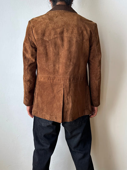 1970s Czechoslovakia Leather suède jacket