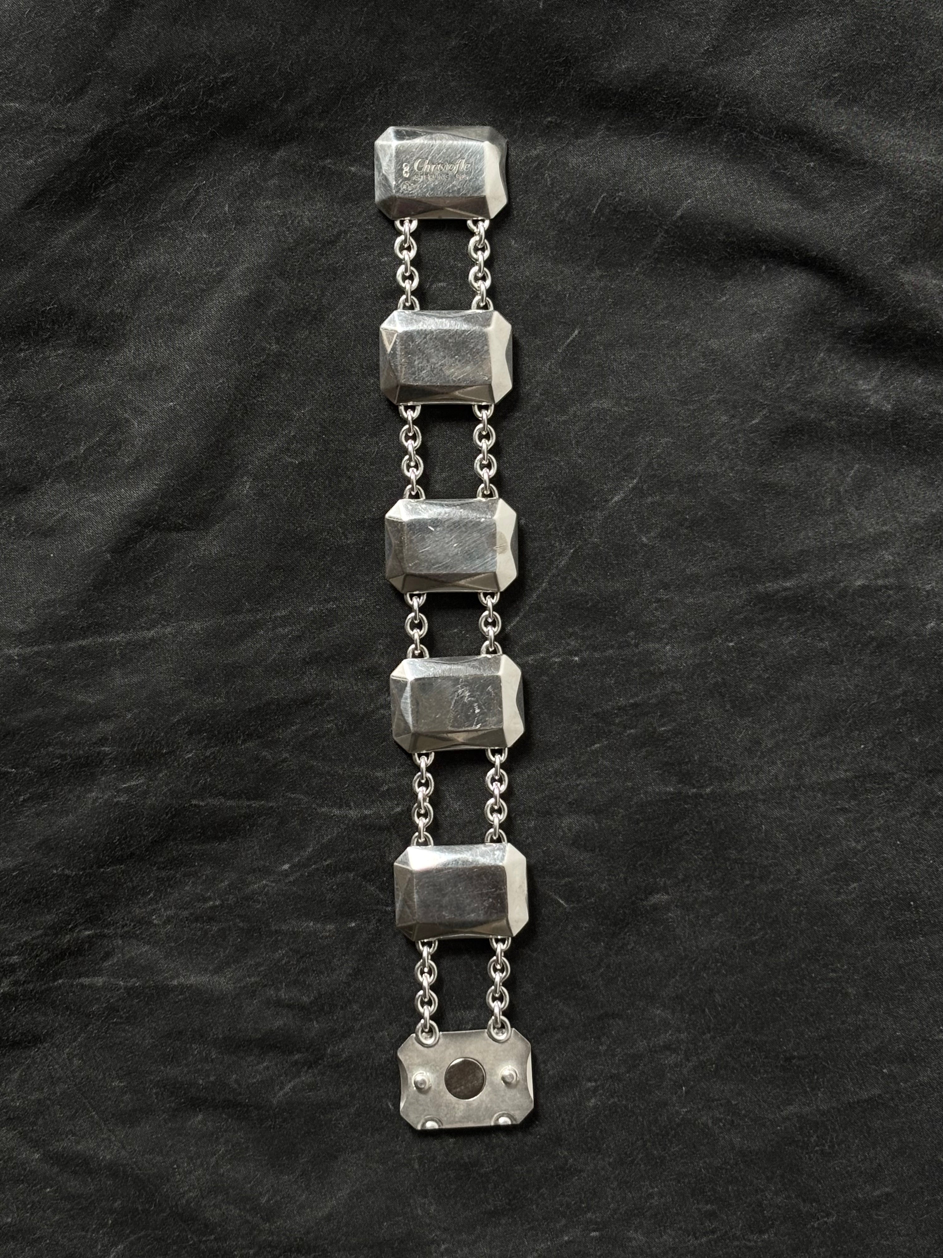 CHRISTOFLE gemstone silver bracelet – TOTO