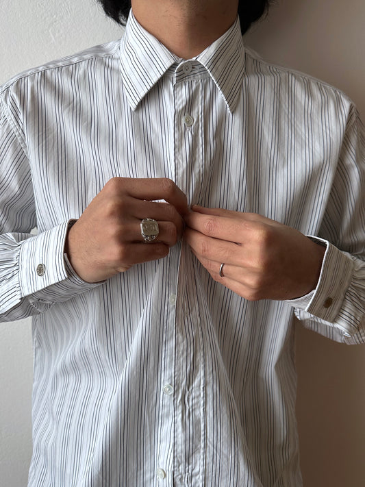 HERMES stripe shirt
