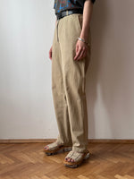 JIL SANDER 90s 1990s 90's 1990's made in Germany beige trouser pants slacks vintage ジルサンダー トラウザー ヴィンテージ パンツ スラックス 古着