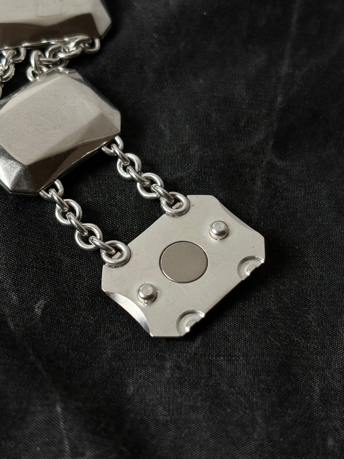 CHRISTOFLE gemstone silver bracelet