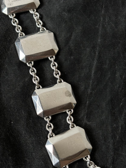 CHRISTOFLE gemstone silver bracelet