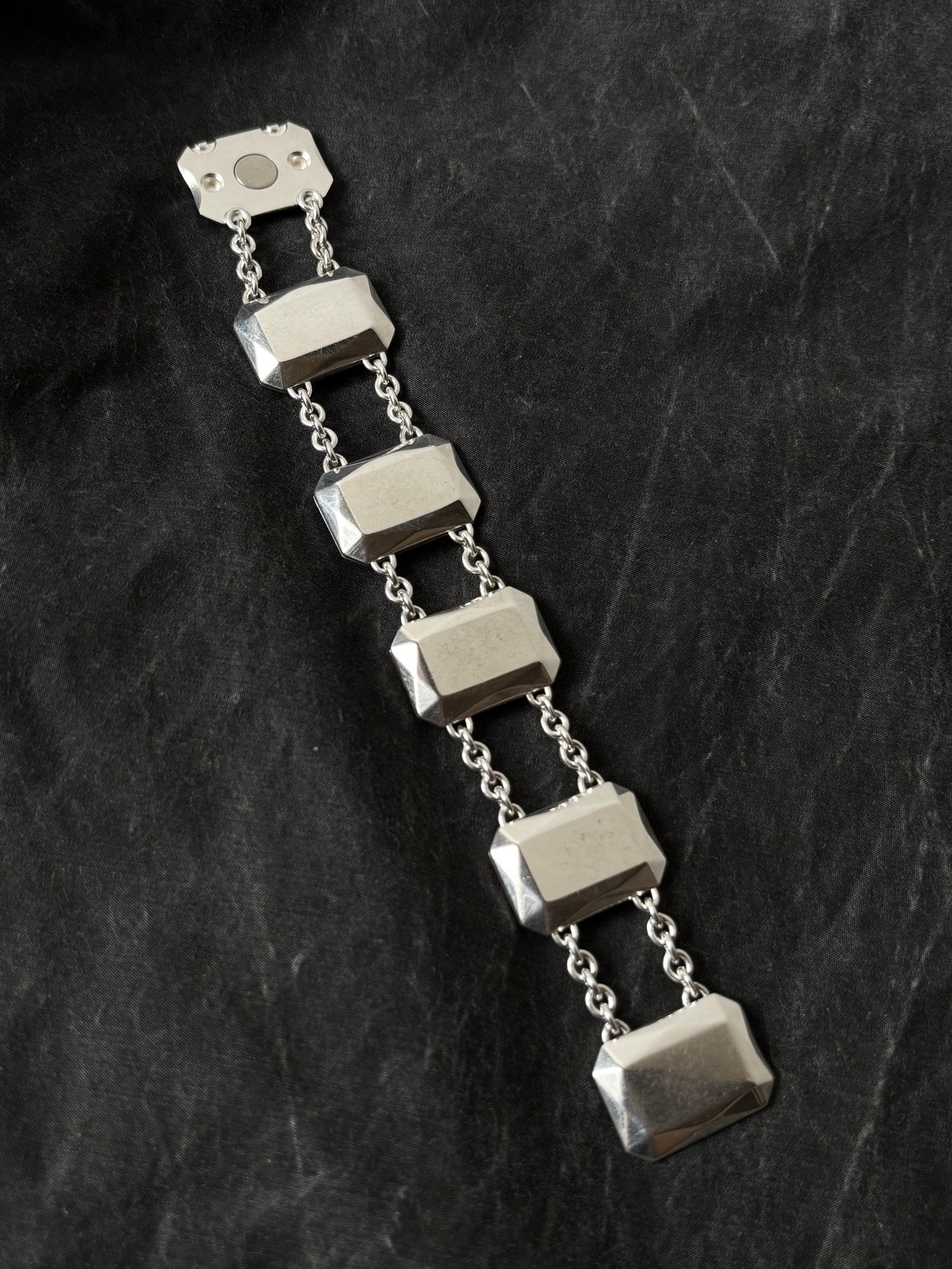 CHRISTOFLE gemstone silver bracelet