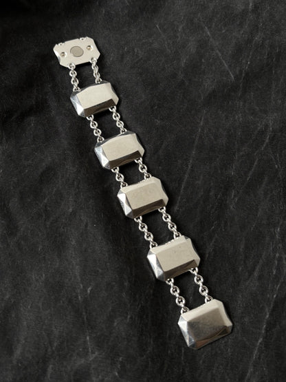 CHRISTOFLE gemstone silver bracelet