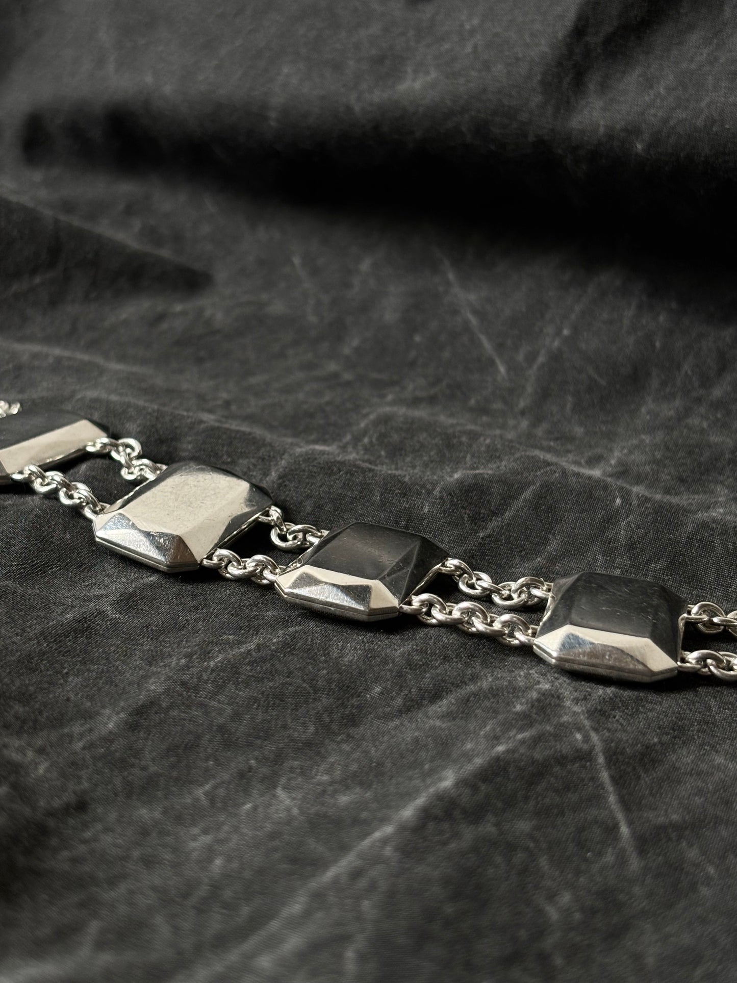 CHRISTOFLE gemstone silver bracelet