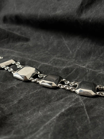 CHRISTOFLE gemstone silver bracelet