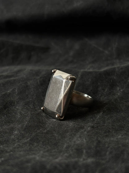 CHRISTOFLE gemstone silver ring