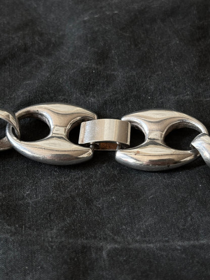 Massive Maliner silver plated necklace