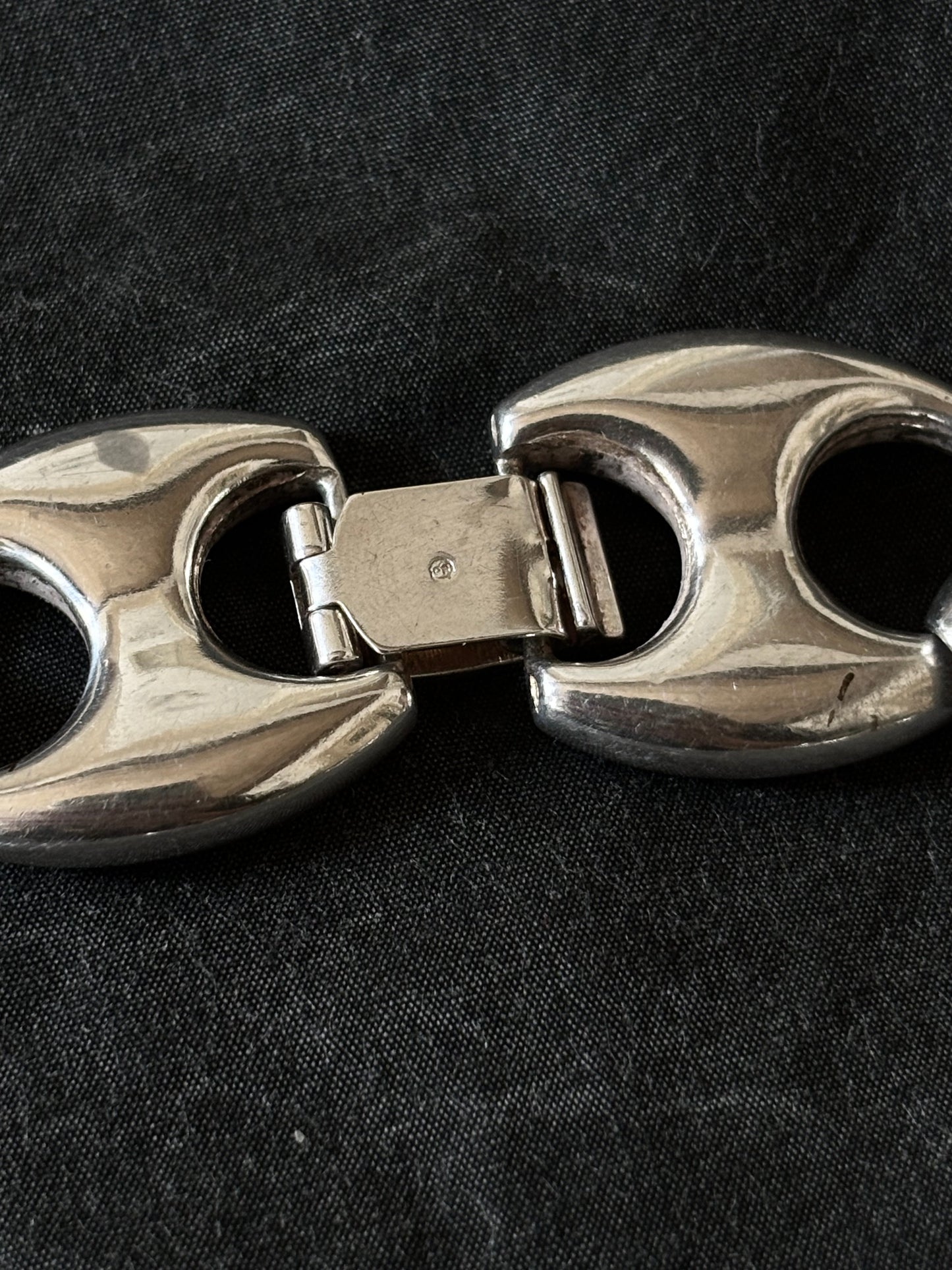 Massive Maliner silver plated necklace