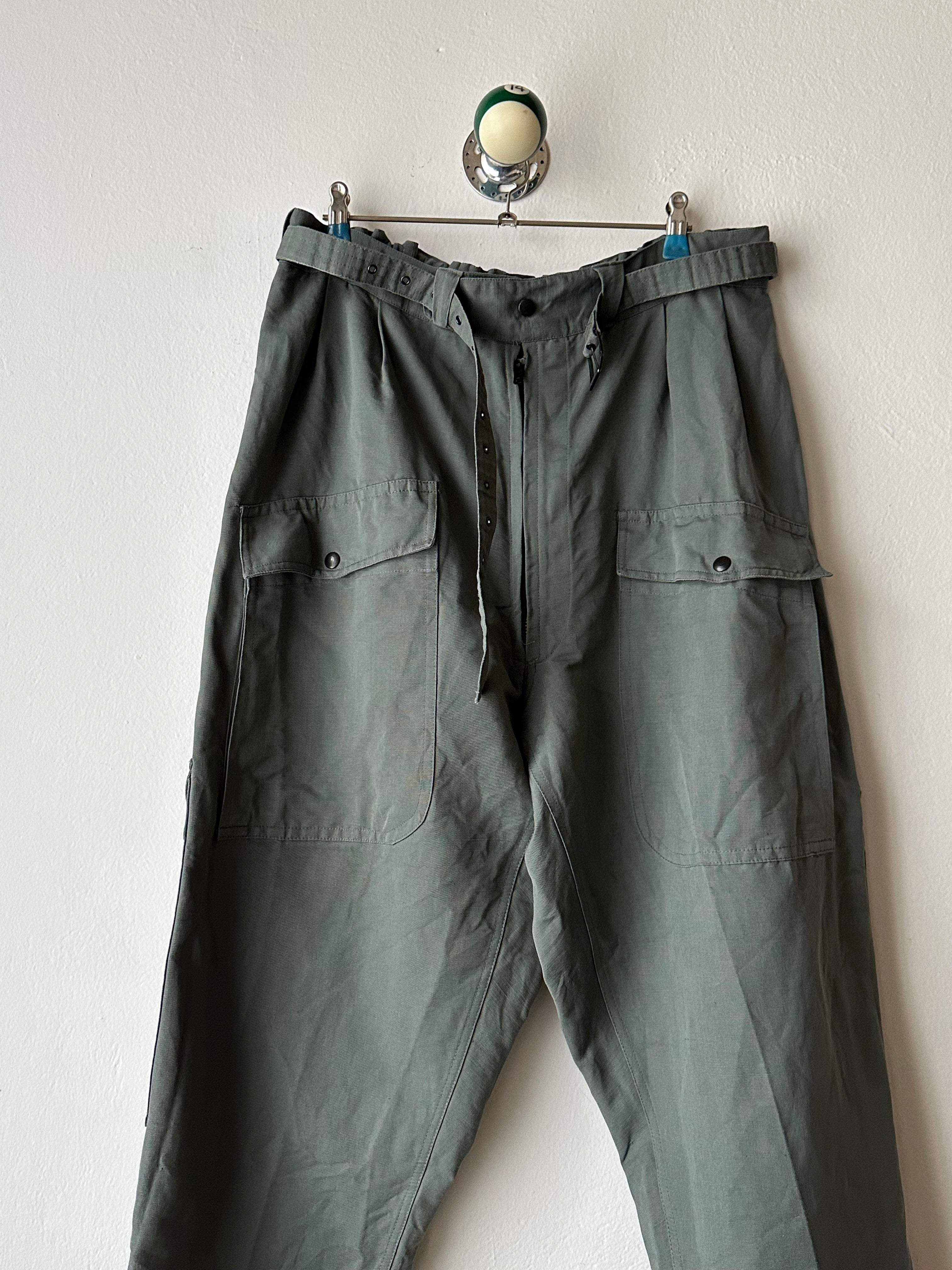 1960s-70s Italian Air Force pilot trousers - ~w38 – TOTO