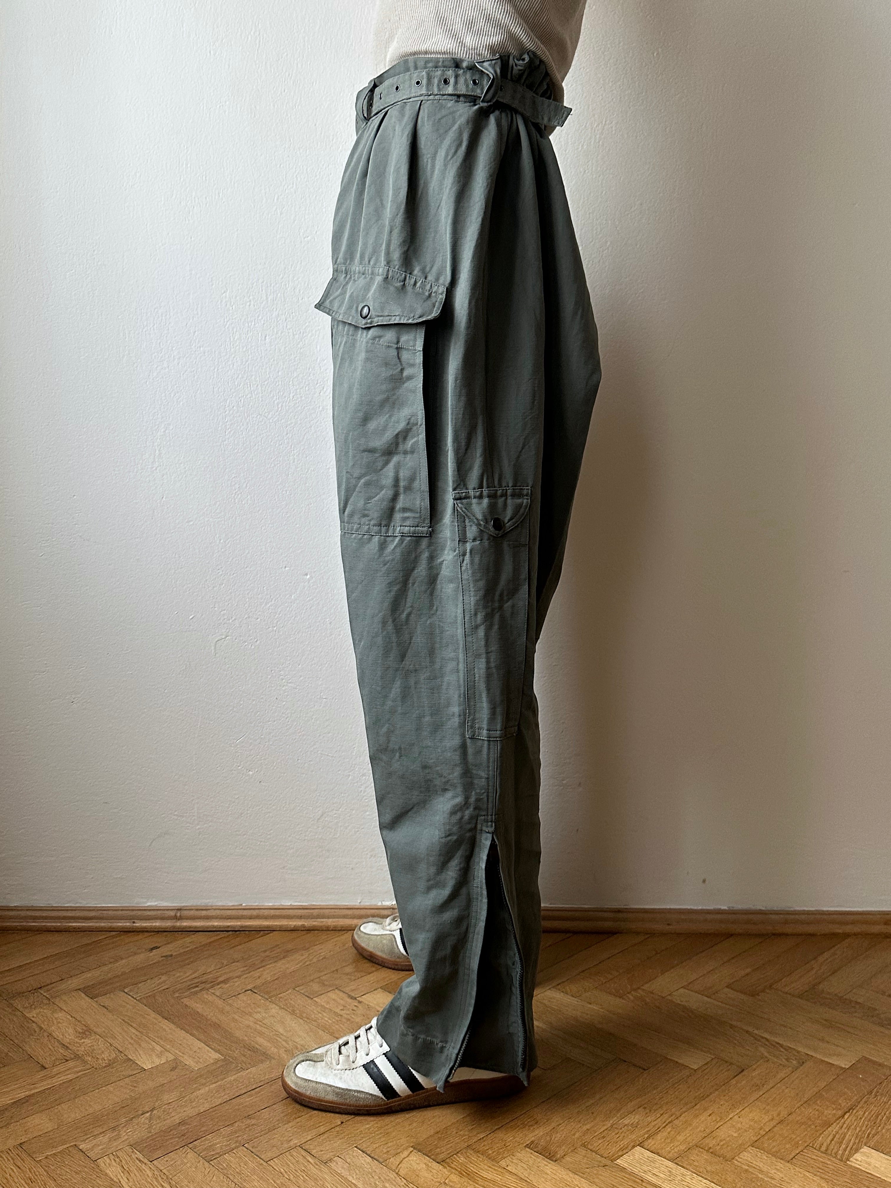 1960s-70s Italian Air Force pilot trousers - ~w38 – TOTO