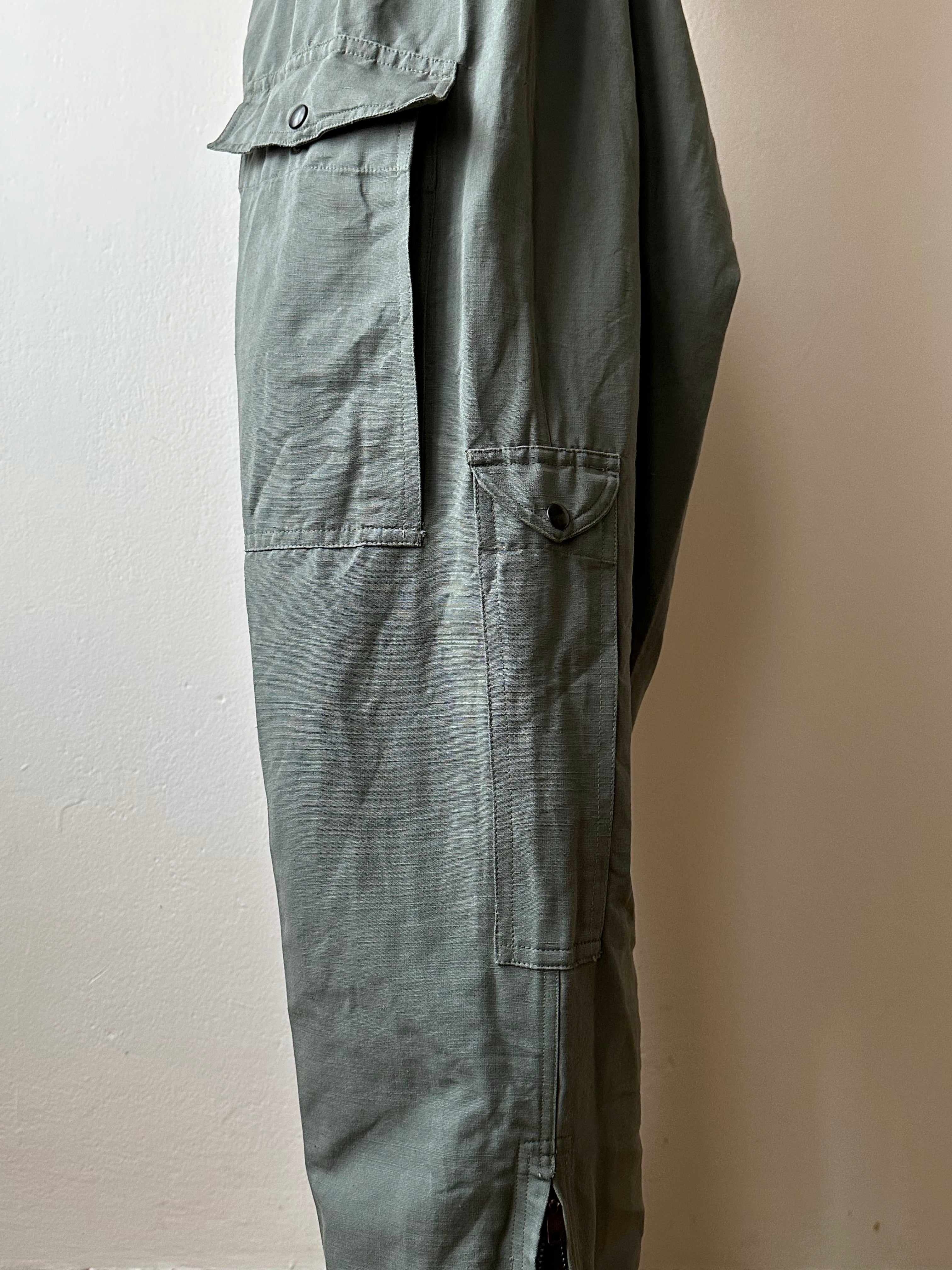 1960s-70s Italian Air Force pilot trousers - ~w38 – TOTO
