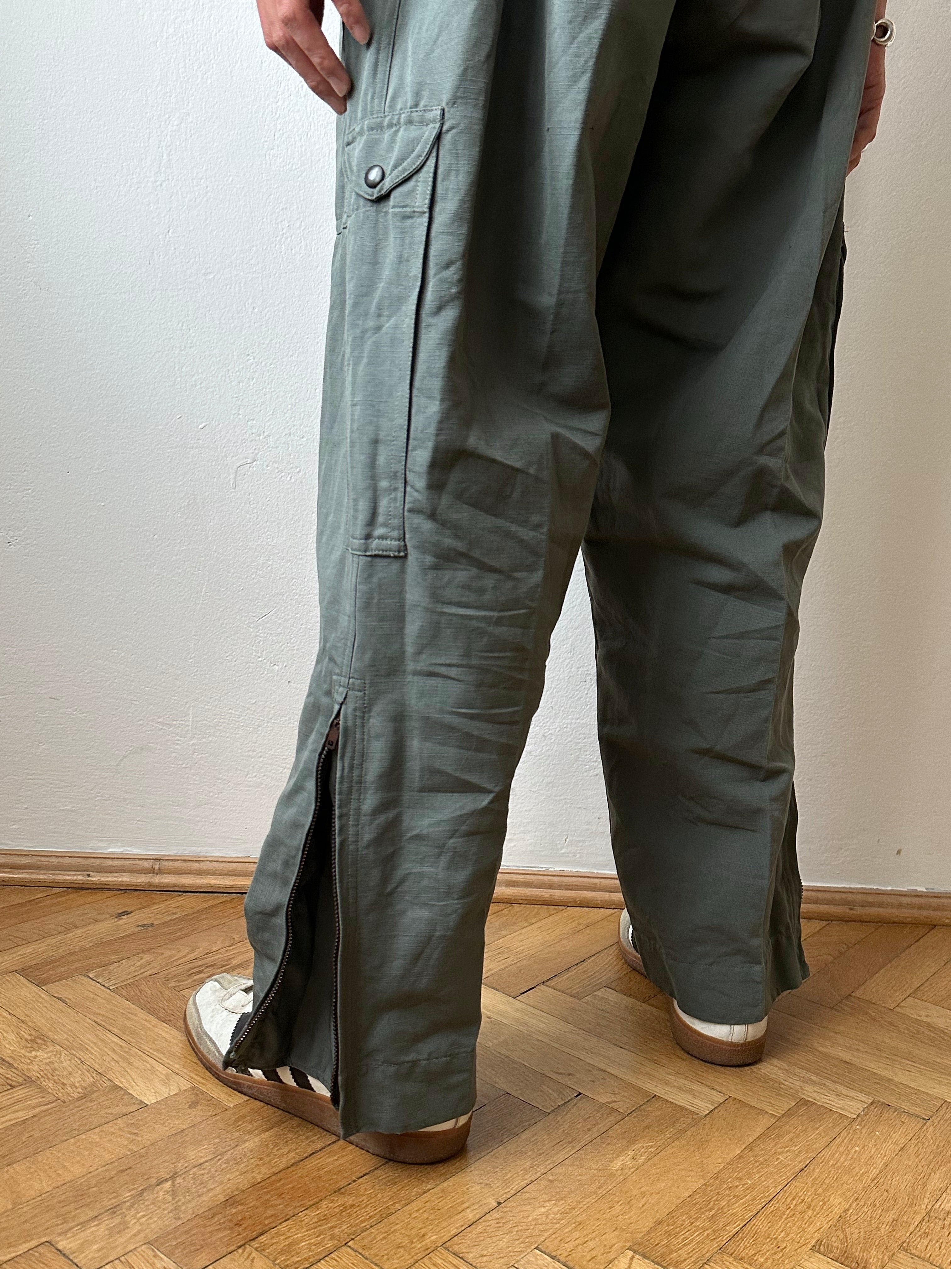 1960s-70s Italian Air Force pilot trousers - ~w38 – TOTO