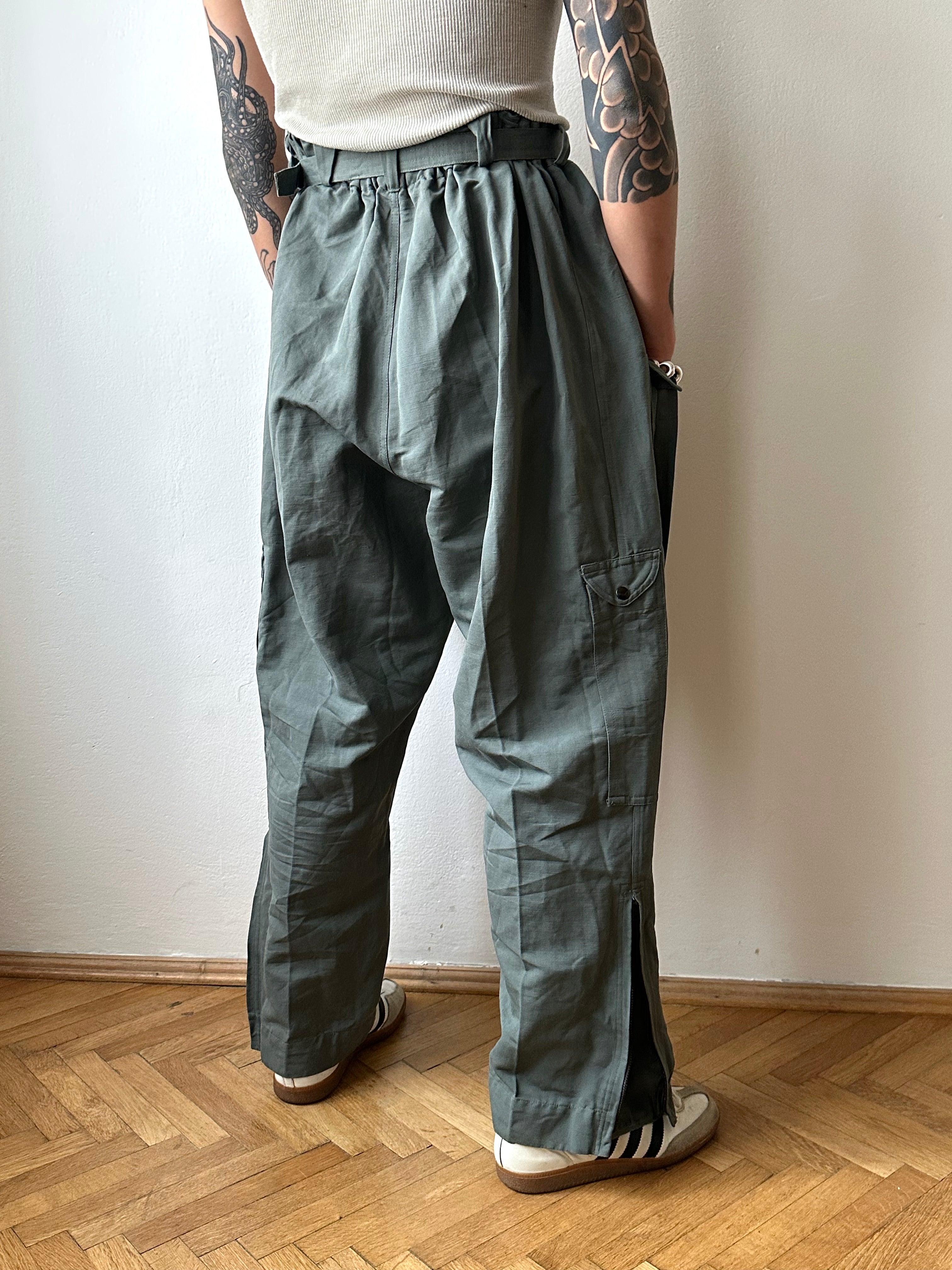 1960s-70s Italian Air Force pilot trousers - ~w38 – TOTO