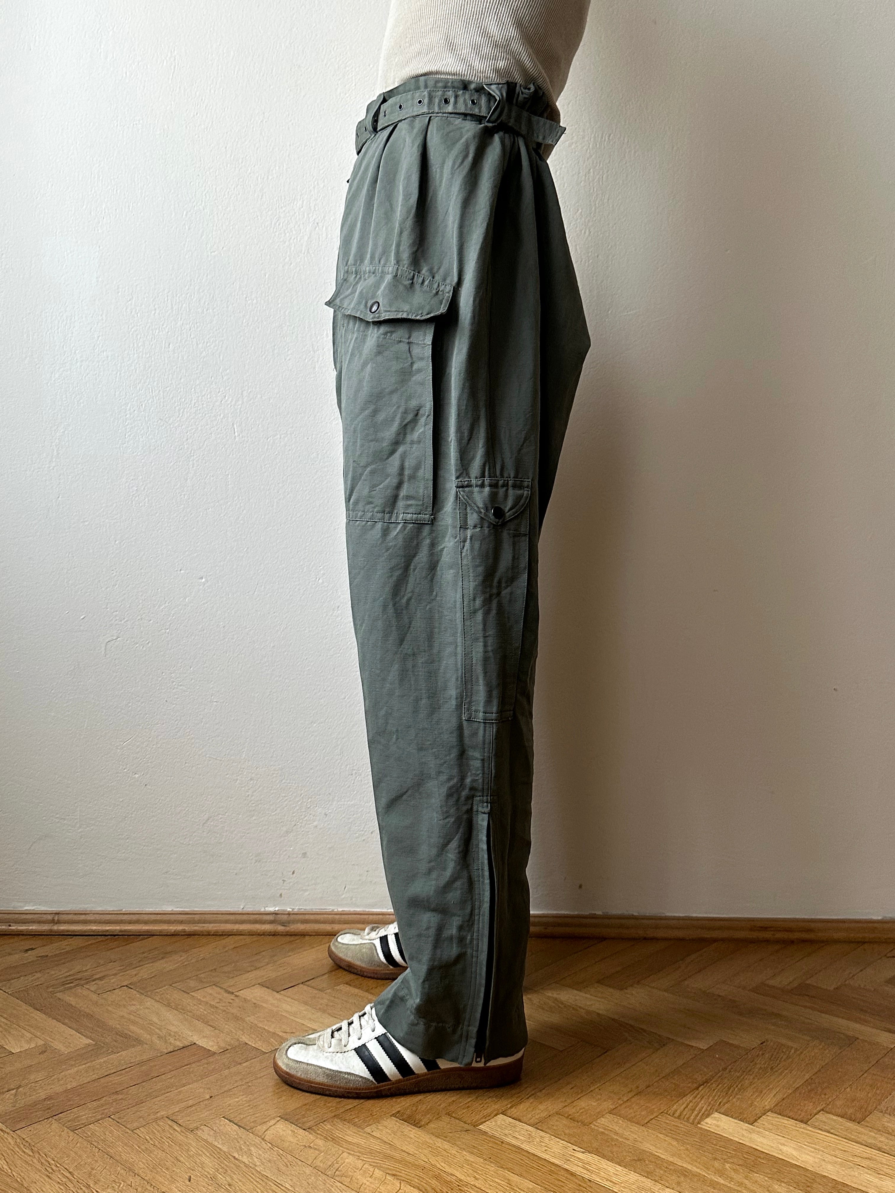 1960s-70s Italian Air Force pilot trousers - ~w38 – TOTO