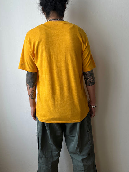 80s Vintage T-shirt Tee Tシャツ ヴィンテージ 80年代 TAXI Toto Praha Vintage clothing store shop Prague プラハ 古着屋