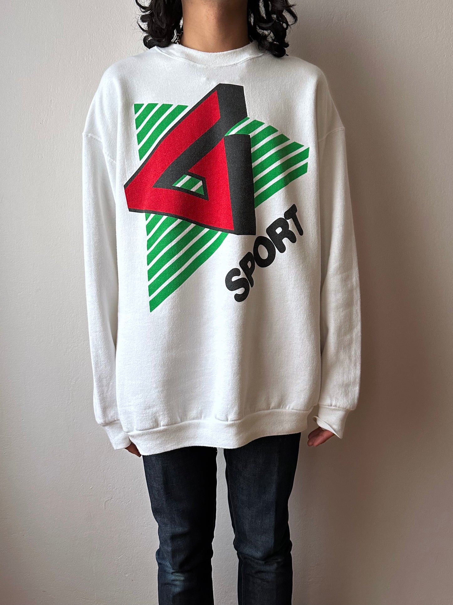 90s Big sized sweat shirt - XXL