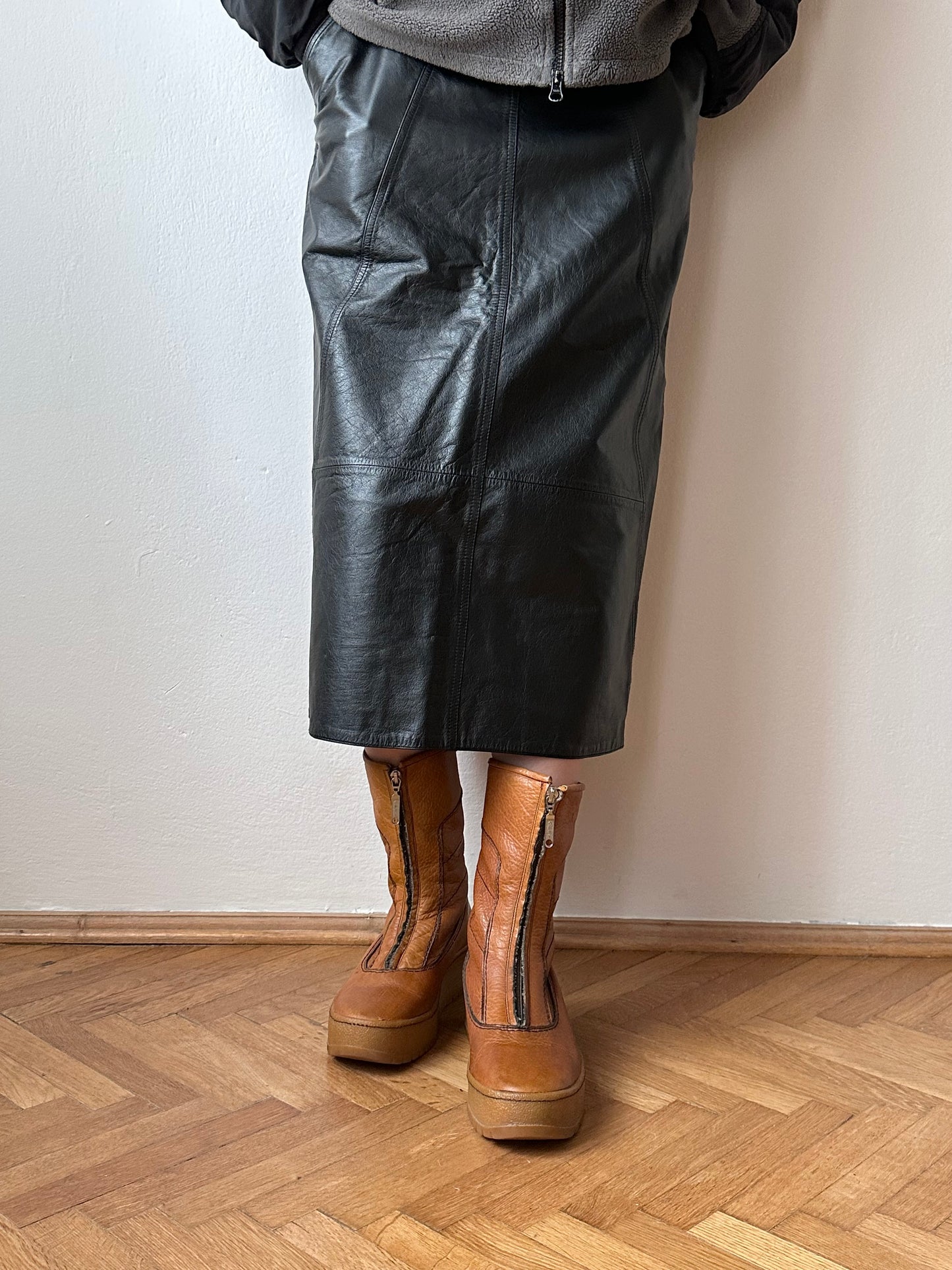 diadora vintage leather boots