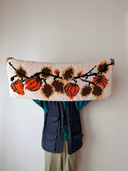 vintage handmade runner rug