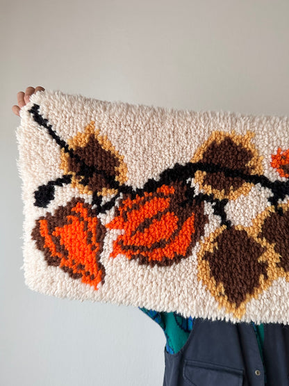 vintage handmade runner rug