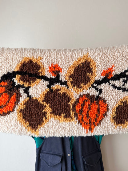 vintage handmade runner rug