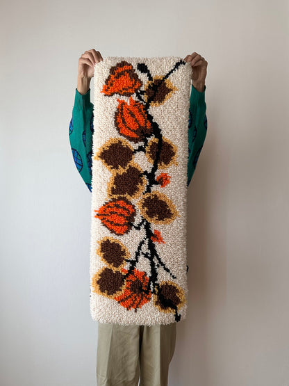 vintage handmade runner rug