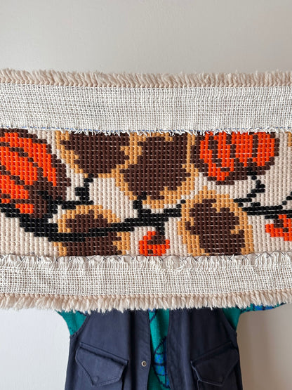 vintage handmade runner rug