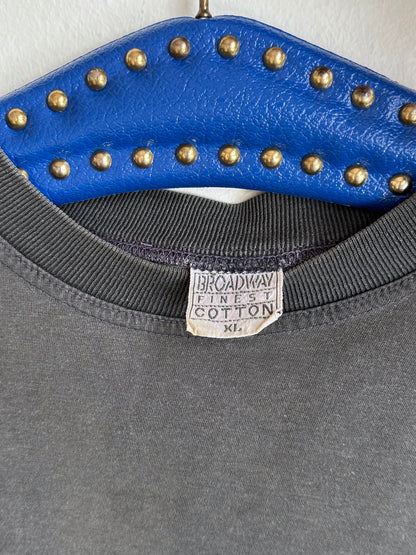 1990s Faded Black - L