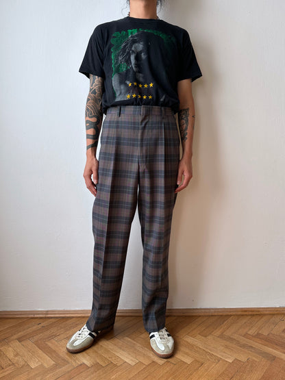 80s Wool/Poly trousers - w31