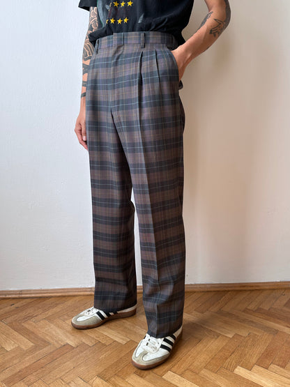 80s Wool/Poly trousers - w31