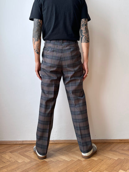80s Wool/Poly trousers - w31
