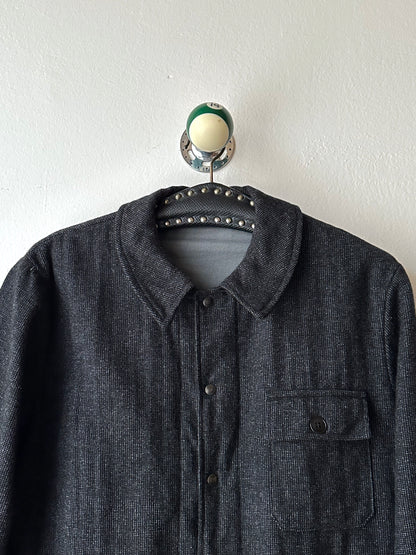 60's French wool work jacket Pascal 60年代 フレンチワーク レア Rare Vintage Antique shop Prague TOTO totototrip Praha store Vintage clothing shop Showroom French work wear Boro ヴィンテージ ユーロワーク ユーロ古着 パスカル 古着卸