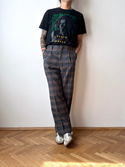 80s Wool/Poly trousers - w31