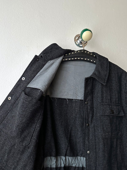 60's French wool work jacket Pascal 60年代 フレンチワーク レア Rare Vintage Antique shop Prague TOTO totototrip Praha store Vintage clothing shop Showroom French work wear Boro ヴィンテージ ユーロワーク ユーロ古着 パスカル 古着卸