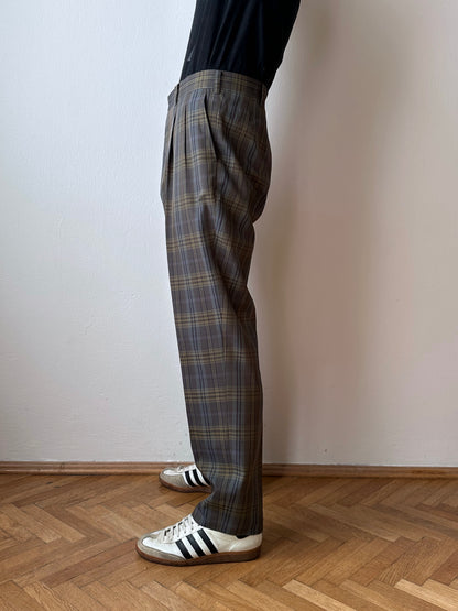 Late 70s-80s Poly trousers - w33