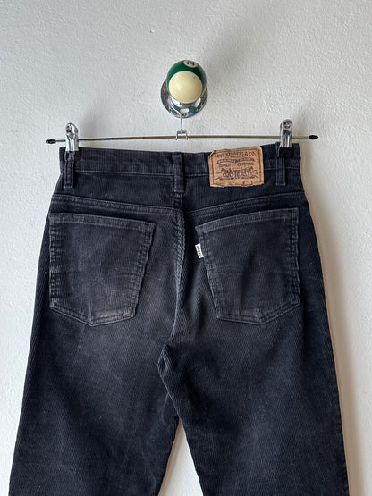 1990s Black Levi's corduroy trousers - w29