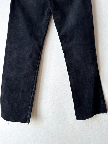 1990s Black Levi's corduroy trousers - w29