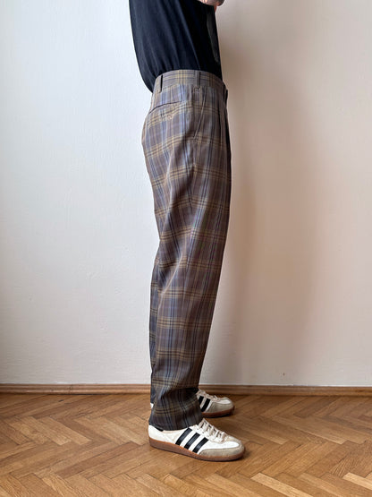 Late 70s-80s Poly trousers - w33